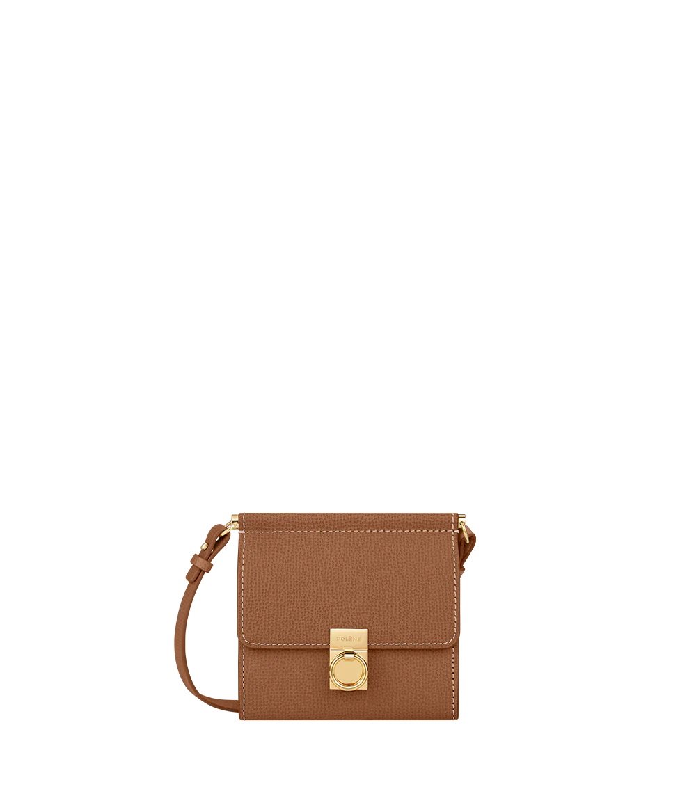 Portofel Polene Numéro Sept Crossbody Maro | 09738-VDGA